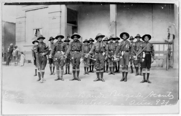 Escuela modelo brigadas scouts "Luis Arteaga", Arica 1931