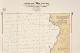 Aproximación a Rada Chigualoco, Bahía Conchalí y Puerto Los Vilos.