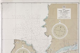 Bahía y puerto de Corral  [material cartográfico] por el Instituto Hidrográfico de la Armada de Chile.