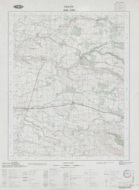 Vilcún 3830 - 7200 [material cartográfico] : Instituto Geográfico Militar de Chile.