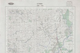 Yumbel 3700 - 7230 [material cartográfico] : Instituto Geográfico Militar de Chile.
