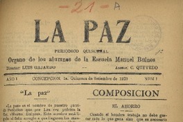 La Paz (Concepción, Chile : 1929)
