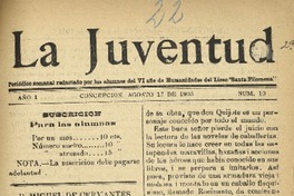 La Juventud (Concepción, Chile : 1905)