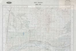 San Julian 3030 - 7115 [material cartográfico] : Instituto Geográfico Militar de Chile.