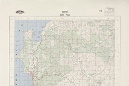 Tomé 3630 - 7245 [material cartográfico] : Instituto Geográfico Militar de Chile.
