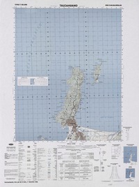 Talcahuano 3630' - 7300' [material cartográfico] : Instituto Geográfico Militar de Chile.