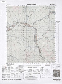 San José de Maipo (33°30'15.20"-70°15'07.90") [material cartográfico] : Instituto Geográfico Militar de Chile.