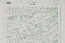 Selva Oscura 3815 - 7200 [material cartográfico] : Instituto Geográfico Militar de Chile.