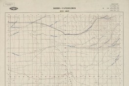 Sierra Candeleros 2515 - 6915 [material cartográfico] : Instituto Geográfico Militar de Chile.