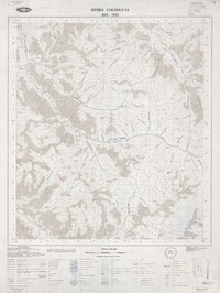 Sierra Cochiguas 3015 - 7015 [material cartográfico] : Instituto Geográfico Militar de Chile.