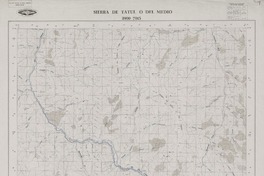 Sierra de Tatul o del Medio 2900 - 7015 [material cartográfico] : Instituto Geográfico Militar de Chile.
