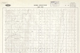 Sierra Remiendos 2415 - 7015 [material cartográfico] : Instituto Geográfico Militar de Chile.