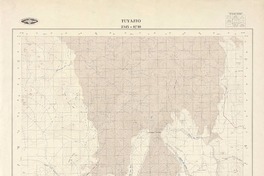 Tuyajto 2345 - 6730 [material cartográfico] : Instituto Geográfico Militar de Chile.