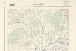 Villa García 3845 - 7145 [material cartográfico] : Instituto Geográfico Militar de Chile.