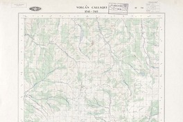 Volcán Callaqui 3745 - 7115 [material cartográfico] : Instituto Geográfico Militar de Chile.