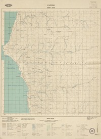 Paposo 2500 - 7015 [material cartográfico] : Instituto Geográfico Militar de Chile.
