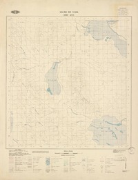 Salar de Tara 2300 - 6715 [material cartográfico] : Instituto Geográfico Militar de Chile.