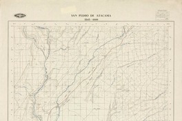 San Pedro de Atacama 2245 - 6800 [material cartográfico] : Instituto Geográfico Militar de Chile.
