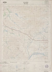 Puangue 3330 - 7115 [material cartográfico] : Instituto Geográfico Militar de Chile.