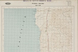 Puerto Oscuro 3115 - 7130 [material cartográfico] : Instituto Geográfico Militar de Chile.