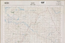 Rapel 3345 - 7130 [material cartográfico] : Instituto Geográfico Militar de Chile.
