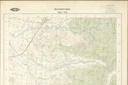 Panimavida 3545 - 7115 [material cartográfico] : Instituto Geográfico Militar de Chile.