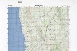 Peña Blanca (30°45'12.60"-71°30'07.40") [material cartográfico] : Instituto Geográfico Militar de Chile.
