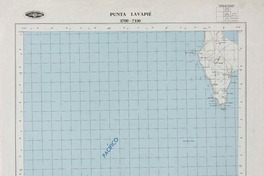Punta Lavapié 3700 - 7330 [material cartográfico] : Instituto Geográfico Militar de Chile.