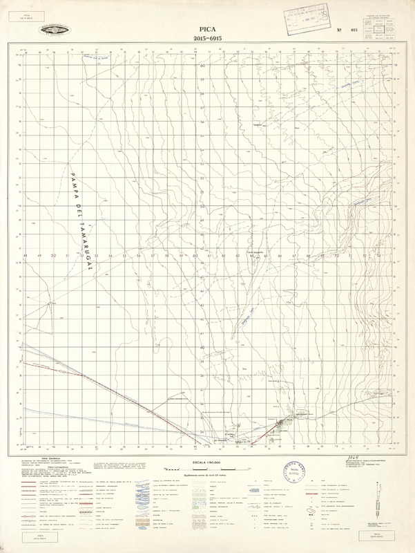 Pica 2015 - 6915 [material cartográfico] : Instituto Geográfico Militar de Chile.