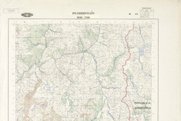 Pichirrincón 3630 - 7100 [material cartográfico] : Instituto Geográfico Militar de Chile.