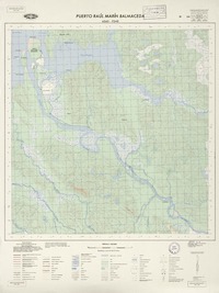 Puerto Raúl Marín Balmaceda 4345 - 7240 [material cartográfico] : Instituto Geográfico Militar de Chile.
