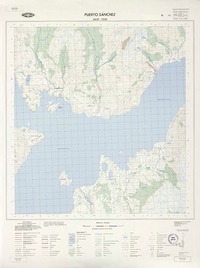 Puerto Sánchez 4630 - 7220 [material cartográfico] : Instituto Geográfico Militar de Chile.