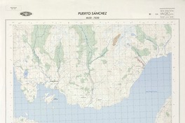 Puerto Sánchez 4630 - 7220 [material cartográfico] : Instituto Geográfico Militar de Chile.