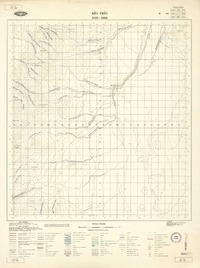 Río Frío 2500 - 6900 [material cartográfico] : Instituto Geográfico Militar de Chile.