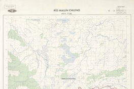 Río Mallín Chileno 4415 - 7120 [material cartográfico] : Instituto Geográfico Militar de Chile.