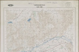 Chimbarongo 3430 - 7100 [material cartográfico] : Instituto Geográfico Militar de Chile.