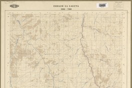 Embalse La Laguna 3000 - 7000 [material cartográfico] : Instituto Geográfico Militar de Chile.