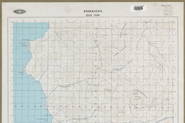 Esmeralda 2545 - 7030 [material cartográfico] : Instituto Geográfico Militar de Chile.