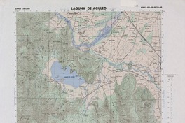 Laguna de Aculeo 3345 - 7045 [material cartográfico] : Instituto Geográfico Militar de Chile.