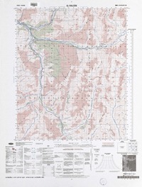 El Volcán (33°45'15.20"-70°00'0790") [material cartográfico] : Instituto Geográfico Militar de Chile.