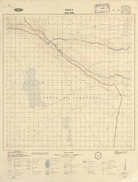 Chaca 1845 - 7000 [material cartográfico] : Instituto Geográfico Militar de Chile.