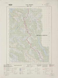 Lago Reñihue 4245 - 7200 [material cartográfico] : Instituto Geográfico Militar de Chile.