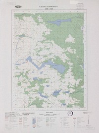 Laguna Chaiguata 4300 - 7345 [material cartográfico] : Instituto Geográfico Militar de Chile.