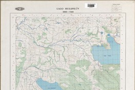 Lago Huilipilún 3900 - 7200 [material cartográfico] : Instituto Geográfico Militar de Chile.