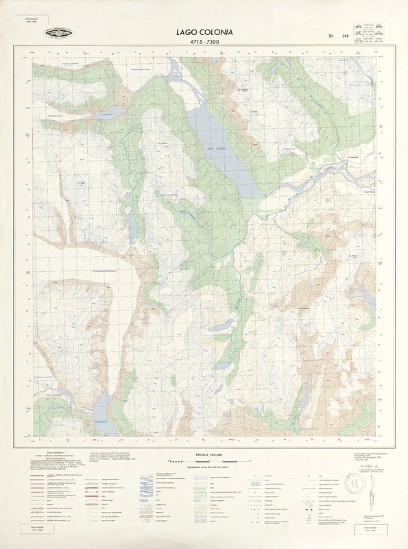 Lago Colonia 4715 - 7300 [material cartográfico] : Instituto Geográfico Militar de Chile.