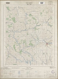 Galvarino 3815 - 7245 [material cartográfico] : Instituto Geográfico Militar de Chile.
