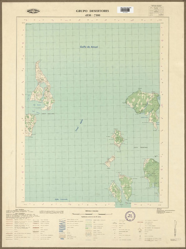 Grupo Desertores 4230 - 7300 [material cartográfico] : Instituto Geográfico Militar de Chile.
