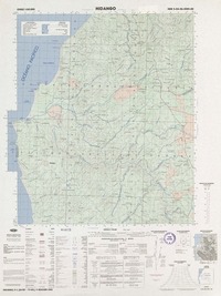 Hidango 3400 - 7145 [material cartográfico] : Instituto Geográfico Militar de Chile.