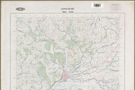 Loncoche 3915 - 7230 [material cartográfico] : Instituto Geográfico Militar de Chile.