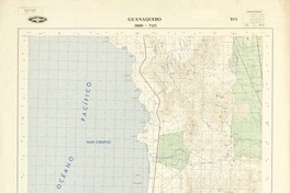 Guanaquero 3000 - 7115 [material cartográfico] : Instituto Geográfico Militar de Chile.